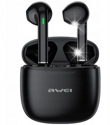 Słuchawki Awei Słuchawki bezprzewodowe AWEI T26 Pro Czarne. Czarne słuchawki bezprzewodowe Awei. Za 107.58 zł.