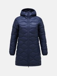 Kurtka narciarska damska Peak Performance Helium Down Parka. Niebieskie parki damskie Peak Performance, xs, bez wzorów, z poliamidu, bez kaptura. Za 1,369.00 zł.