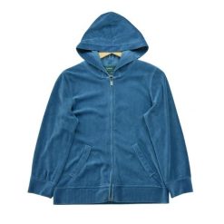 Second life - Bluza z kapturem z pełnym zamkiem dla kobiet - Jak nowy. Niebieskie bluzy damskie Ralph Lauren, bez wzorów, sportowe, bez ramiączek, z kapturem. Za 105.71 zł.