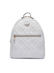 Guess Plecak HWQM93 18320 Biały. Białe plecaki damskie Guess, z aplikacjami, ze skóry. Za 1,009.00 zł.