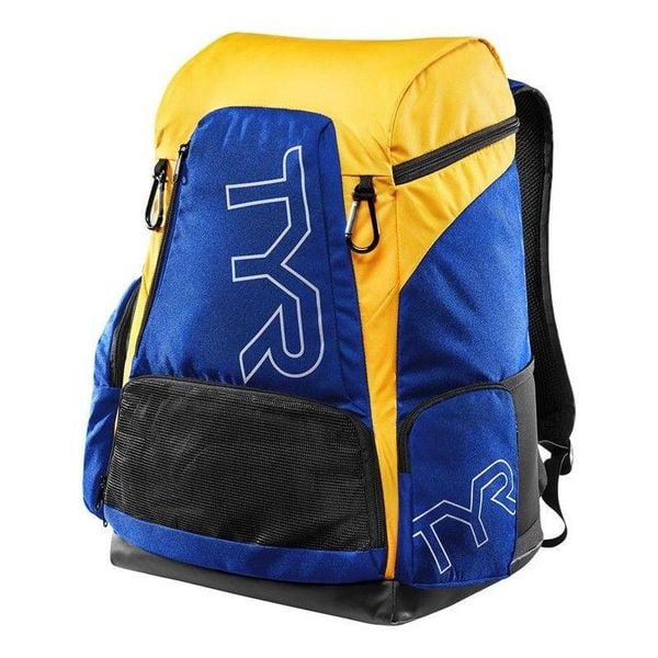 Plecak na basen unisex tyr alliance team backpack 45l. Niebieskie plecaki damskie TYR, bez wzorów, z poliesteru, sportowe. Za 429.99 zł.