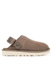 Ugg Klapki M Goldencoast Clog II 1166915 Szary. Szare klapki męskie UGG, bez wzorów, ze skóry, bez zapięcia. Za 559.99 zł.