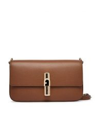 Furla Torebka Iride S WB02206 ARE000 CN 03B00 Brązowy. Brązowe listonoszki damskie Furla, bez wzorów, ze skóry, bez dodatków. Za 1,259.00 zł.