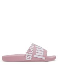 Just Cavalli Klapki 78RA3SZ1 ZS785 Różowy. Czerwone klapki damskie Just Cavalli, bez wzorów, z tworzywa sztucznego, bez obcasa, bez zapięcia. Za 219.99 zł.