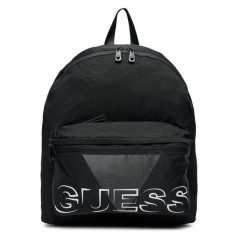 Plecak Guess. Czarne plecaki męskie Guess, z aplikacjami, sportowe. Za 229.99 zł.