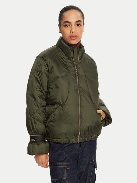 Liu Jo Sport Kurtka puchowa TF4154 TS072 Zielony Regular Fit. Zielone kurtki sportowe damskie Liu Jo Sport, xs, bez wzorów, z puchu, bez ramiączek, bez kaptura. Za 1,119.00 zł.