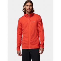 Sweter Męski Columbia Essential Hike Grid. Czerwone swetry męskie Columbia, m, bez wzorów, z polaru, sportowe, bez kołnierzyka, bez ramiączek. Za 309.00 zł.