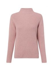 Marie Lund Sweter Kobiety Bawełna różowy, XS. Czerwone swetry nierozpinane damskie Marie Lund, uniwersalny, bez wzorów, z bawełny, klasyczne, bez kołnierzyka, bez ramiączek. Za 299.95 zł.