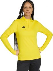 Adidas Bluza damska adidas Entrada 26 Training Top żółta JZ6649 L. Żółte bluzy damskie Adidas, l, bez wzorów, bez ramiączek, bez kaptura. Za 193.31 zł.