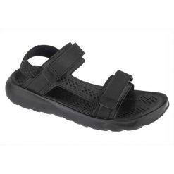 Sandały męskie, Peakfreak Roam Sandal. Zielone buty zimowe męskie Columbia, bez wzorów, bez obcasa, bez zapięcia. Za 259.99 zł.
