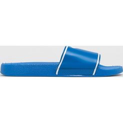 Trussardi Jeans - Klapki. Czarne klapki męskie TRUSSARDI JEANS, bez wzorów, z gumy, bez zapięcia. W wyprzedaży za 129.90 zł.