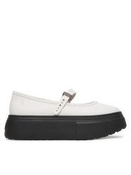 Melissa Baleriny Soft Ballerina Platform Ad 37858 Biały. Białe balerinki damskie Melissa, bez wzorów, z tworzywa sztucznego, bez obcasa, bez zapięcia. Za 498.99 zł.