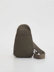 Saszetka crossbody - brązowy. Brązowe torby na ramię męskie Reserved, małe. Za 99.99 zł.