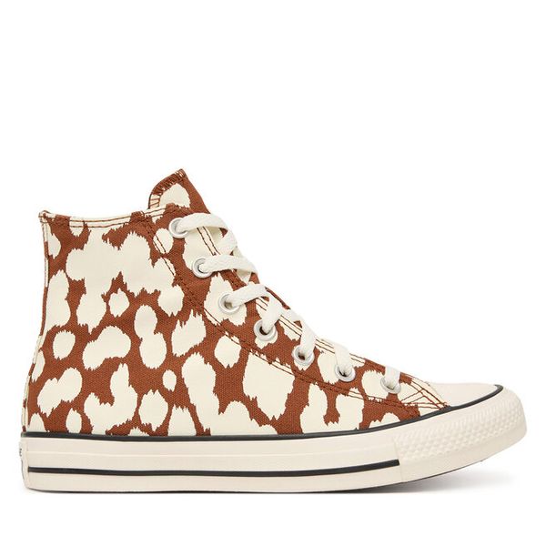 Trampki Converse. Brązowe trampki i tenisówki damskie Converse, bez wzorów, bez zapięcia. Za 265.99 zł.