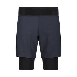 Szorty 2 w 1 CMP. Brązowe szorty męskie CMP, bez wzorów. Za 269.50 zł.