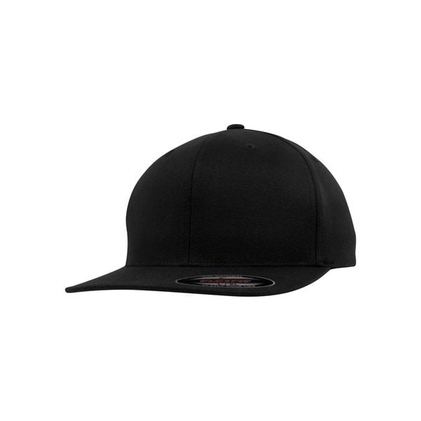 Czapka Flexfit flat visor. Czarne czapki damskie FLEXFIT, bez wzorów, z bawełny. Za 76.15 zł.