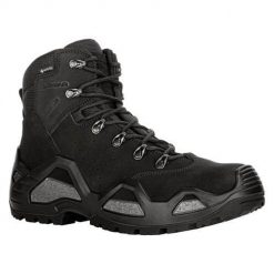 Buty trekkingowe męskie Lowa Z-6s Gtx C. Czarne trekkingi męskie Lowa, z materiału, za kostkę, bez zapięcia. Za 873.00 zł.