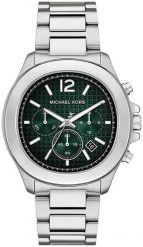 Zegarek Michael Kors Męski Sage zielona tarcza stal 42 mm (MK9191). Zielone zegarki męskie Michael Kors, bez wzorów, ze stali. Za 486.99 zł.