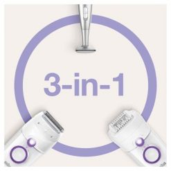 Braun Silk-épil 5 825 Power 28 pęset(y) Biały, Fioletowy. Depilatory BRAUN. Za 306.99 zł.