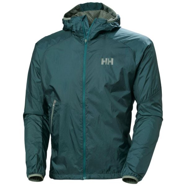 Kurtka wodoodporna Helly Hansen Rapide. Zielone kurtki męskie Helly Hansen, l, bez wzorów, bez kaptura. Za 629.99 zł.