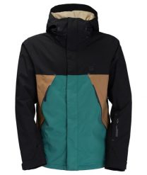Kurtka snowboardowa męska Billabong Expedition. Zielone kurtki sportowe męskie Billabong, na jesień, l, bez wzorów, z materiału, bez kaptura, snowboardowy. Za 944.35 zł.