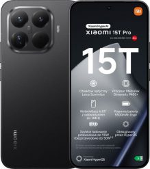 Smartfon Xiaomi 15T Pro 5G 12/512GB Czarny (68022). Czarne smartfony Xiaomi. Za 2,789.81 zł.