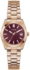 Zegarek Guess Zegarek damski Guess GW0934L5 różowe złoto. Czerwone zegarki damskie Guess, złote. Za 789.00 zł.