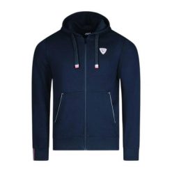 Zipperowany hoodie Rossignol Classic. Niebieskie bluzy męskie Rossignol, m, bez wzorów, bez ramiączek, bez kaptura. Za 480.00 zł.