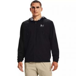 Kurtka męska Under Armour SPORTSTYLE WINDBREAKER. Zielone kurtki męskie Under Armour, m, bez wzorów, bez kaptura. Za 189.99 zł.