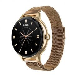 Smartwatch Noise Diva (Złoty). Żółte, cyfrowe smartbandy Noise, bez wzorów. Za 299.00 zł.
