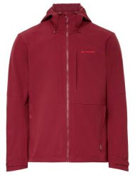 Kurtka softshellowa M Elope Wind Jacket. Czerwone kurtki męskie Vaude, m, bez wzorów, z hardshellu, bez kaptura, trekkingowe. Za 559.00 zł.