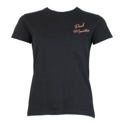 Koszulka damska Peak Mountain Ajojo. Czarne bluzki damskie Peak Mountain, bez wzorów, casualowe, bez kołnierzyka, bez ramiączek. W wyprzedaży za 113.00 zł.