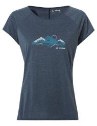 Funktionsshirt W Tekoa T-Shirt II. Czerwone t-shirty damskie Vaude, s, bez wzorów, z materiału, klasyczne, bez kołnierzyka, bez ramiączek. Za 305.00 zł.