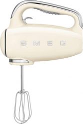Mikser ręczny 50's Style kremowy. Białe miksery Smeg. Za 699.00 zł.