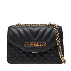 Torebka Steve Madden. Czarne torebki do ręki damskie Steve Madden, bez wzorów, bez dodatków. Za 249.99 zł.
