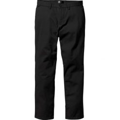 Spodnie chino Regular Fit Straight, z czystej bawełny. Niebieskie eleganckie spodnie męskie bonprix, bez wzorów, z bawełny, klasyczne. Za 107.99 zł.