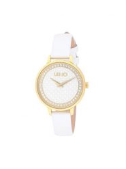 Liu Jo Zegarek Casual Shine TLJ2765 Biały. Białe, analogowe zegarki damskie Liu Jo, ze skóry. Za 469.99 zł.
