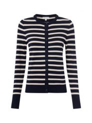 Marie Lund Kardigan Kobiety niebieski, XL. Niebieskie kardigany damskie Marie Lund, xl, bez wzorów, z dzianiny, eleganckie, bez kołnierzyka. Za 159.95 zł.
