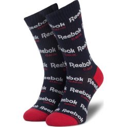Skarpety Wysokie Unisex Reebok - Cl Graphic Crew Sock EJ8526 Conavy. Niebieskie skarpetki damskie Reebok, bez wzorów, z bawełny. Za 39.95 zł.