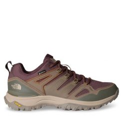 Trekkingi The North Face. Czerwone obuwie trekkingowe damskie The North Face, z gore-texu, bez zapięcia. Za 549.99 zł.