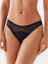 Passionata Stringi P46L70 Czarny. Czarne majtki damskie Passionata, z syntetyku. Za 99.99 zł.