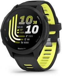 Zegarek sportowy Garmin Forerunner 170 Music Czarno-żółty (010-03920-10). Czarne zegarki sportowe Garmin, bez wzorów. Za 1,484.19 zł.