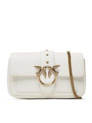 PINKO Torebka Love One Pocket C PE 23 PLTT 100061 A0F1 Biały. Białe torebki do ręki damskie Pinko, bez wzorów, ze skóry, bez dodatków. Za 1,159.00 zł.