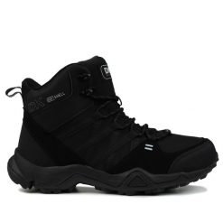 Buty męskie sportowe trekkingowe DK SWAT HIGH. Czarne trekkingi męskie DK, bez zapięcia. W wyprzedaży za 199.00 zł.