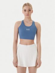 EA7 Emporio Armani Biustonosz sportowy 7W001146 AF12625 UB064 Niebieski. Niebieskie bielizna sportowa damska EA7 Emporio Armani, s, bez wzorów, z syntetyku. Za 249.99 zł.