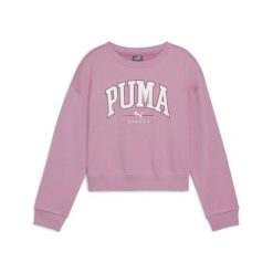 Młodzieżowa bluza PUMA SQUAD PUMA Mauved Out Pink. Czarna bluzy męskie Puma, m, bez wzorów, młodzieżowe, bez ramiączek, bez kaptura. Za 121.99 zł.