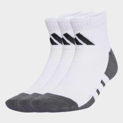 Skarpetki fitness ADIDAS 3 pary. Białe skarpetki damskie Adidas, bez wzorów. Za 39.99 zł.