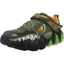 Buty SKECHERS SAURUS LIGHTS 2.0 Zielony. Zielone buty zimowe męskie Skechers, z syntetyku, bez zapięcia. Za 284.99 zł.
