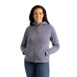 Damska Bluza Polarowa Anona. Niebieskie bluzy damskie Trespass, na zimę, bez wzorów, z polaru, sportowe, bez ramiączek, bez kaptura. Za 215.99 zł.