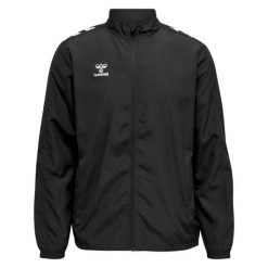 Kurtka Hummel Micro Zip. Czarne kurtki męskie Hummel, m, bez wzorów, z poliesteru, bez kaptura. Za 215.95 zł.